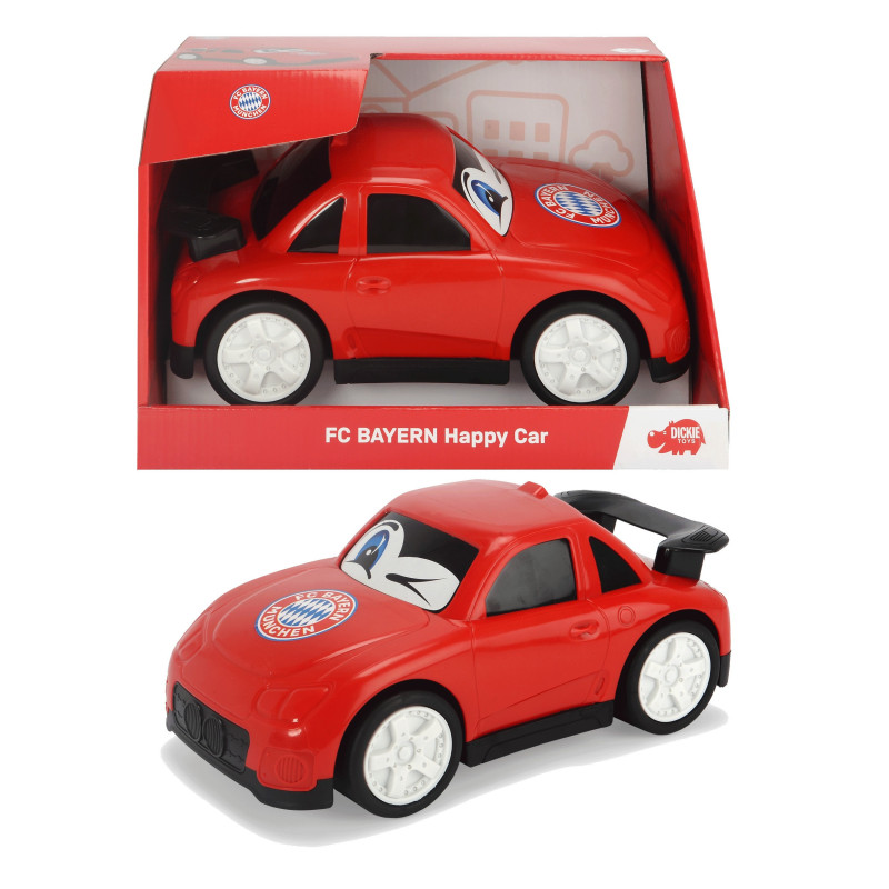 FC Bayern München Spielzeugauto - Happy Car - Auto, Spielzeug FCB