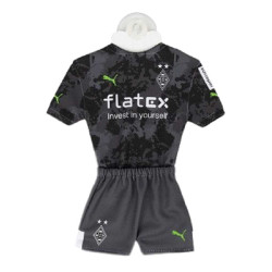 Borussia Mönchengladbach Autotrikot - Third 22-23 - schwarz Mini Kit Trikot BMG