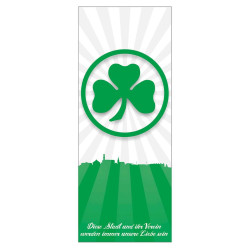 SpVgg Greuther Fürth Bannerfahne 45 x 116 cm Fahne, Flagge