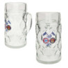 FC Bayern München Maßkrug - Logo - Glas 1 Liter Bierkrug Krug FCB