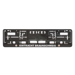 Eintracht Braunschweig - Kennzeichenrahmen 3D - 2er Set Nummernschildträger BTSV