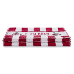 1. FC Köln Duschtuch - Blockstreifen -  70 x 140 cm Strandtuch Handtuch