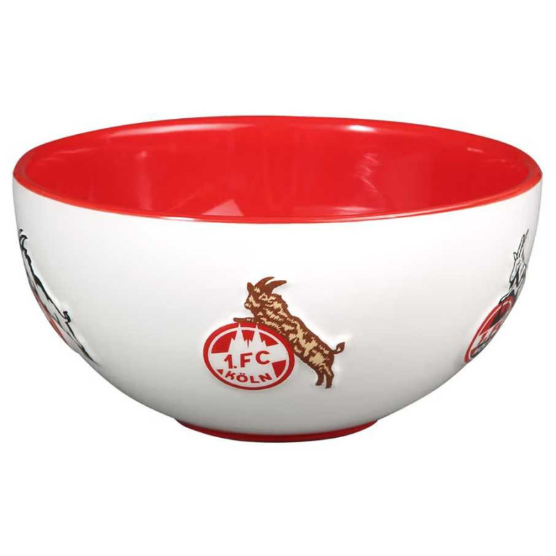 1. FC Köln Müslischale - Logo Historie - Schale Retro Logos