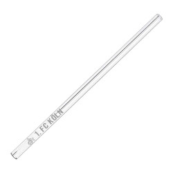 1. FC Köln Glastrinkhalme 4er Set Strohhalme Glas Trinkhalm