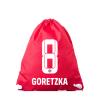 FC Bayern München Sportbeutel - Goretzka- rot Turnbeutel FCB