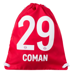 FC Bayern München Sportbeutel - Coman - rot Turnbeutel FCB