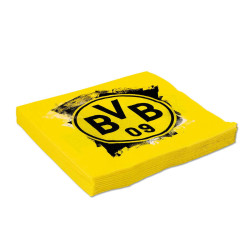 Borussia Dortmund Servietten 20 Stück Papierserviette, napkins BVB 09