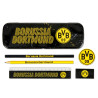 Borussia Dortmund Schreibset schwarz 6-teilig mit Metallbox | Schulset BVB 09