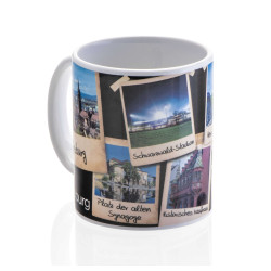SC Freiburg Tasse - Stadt-Schmuckstücke - Kaffeetasse Kaffeepott