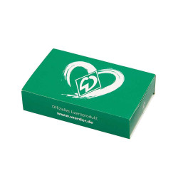 SV Werder Bremen Grußkarte mit Teelicht - Happy Birthday - Glückwunschkarte Karte
