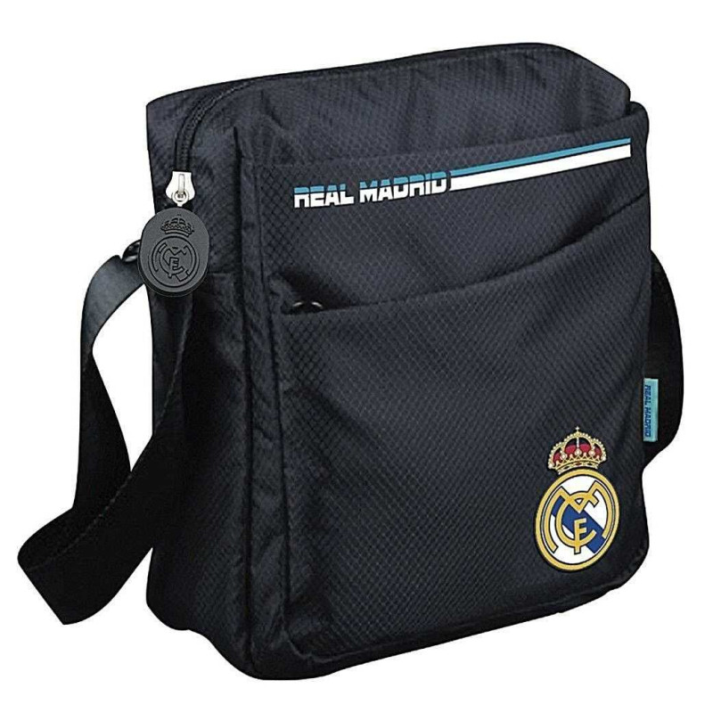 Real Madrid Umhängetasche schwarz Stadiontasche Tasche