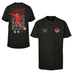 FC Bayern München Kinder T-Shirt Schriftzüge - Leroy Sané - schwarz Shirt FCB - diverse Größen