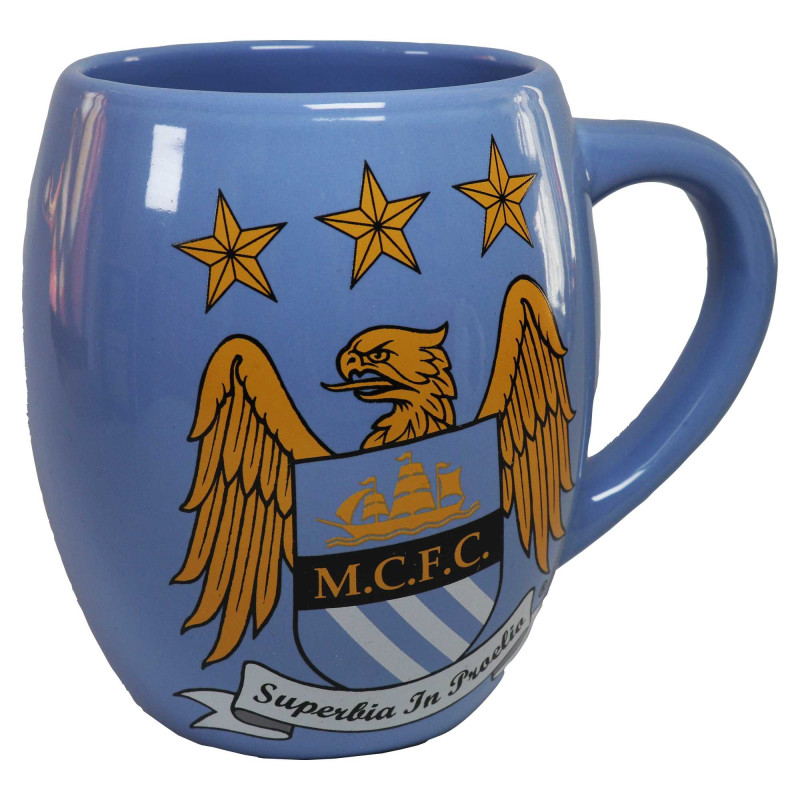 FC Manchester City Tee Tasse XXL  Becher hellblau
