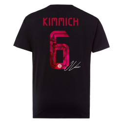 FC Bayern München T-Shirt - Joshua Kimmich - schwarz FCB Shirt, div. Größen