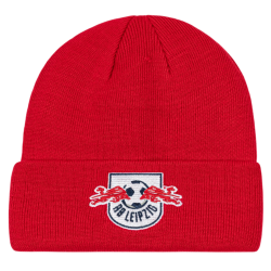 RB Leipzig Beanie rot Mütze mit Umschlag | Strickmütze RBL