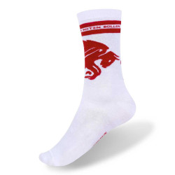 RB Leipzig Bull Socken - 3er Set -  schwarz-weiß-rot RBL - Gr. 35-38 bis 43-46