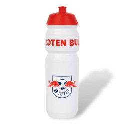 RB Leipzig Trinkflasche - DIE ROTEN BULLEN - weiß  0.75 l Fahrradflasche Flasche RBL