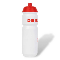 RB Leipzig Trinkflasche - DIE ROTEN BULLEN - weiß  0.75 l Fahrradflasche Flasche RBL