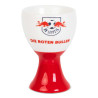 RB Leipzig Club Eierbecher - Logo - 2er Set rot/weiß RBL
