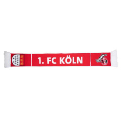 1. FC Köln Schal - Skyline - Fanschal Premiumschal