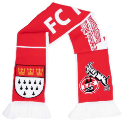 1. FC Köln Schal - Skyline - Fanschal Premiumschal