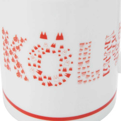 1. FC Köln Tasse - Schriftzug Piktogramme - Kaffeetasse, Kaffeebecher - Plus Lesezeichen I love Köln
