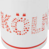 1. FC Köln Tasse - Schriftzug Piktogramme - Kaffeetasse, Kaffeebecher - Plus Lesezeichen I love Köln