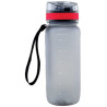 SC Freiburg Trinkflasche grau transparent | 0,65 l | Tritan | Flasche | SCF
