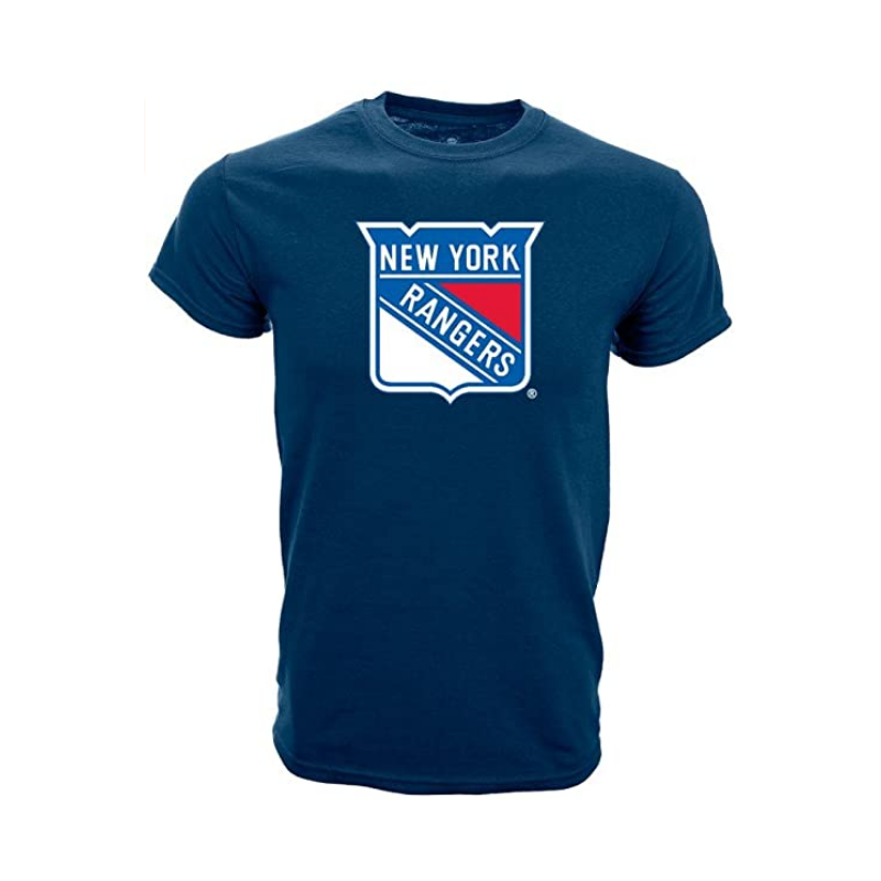 Levelwear NHL New York Rangers T-Shirt - Core Logo - navy Shirt - div. Größen