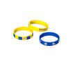 Eintracht Braunschweig Silikon Band 3er Set blau-gelb Armband BTSV