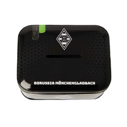 Borussia Mönchengladbach Metallspardose eckig Spardose Sparbüchse BMG