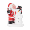 1. FC Köln Weihnachtsfigur 2er Set Weihnachtsmann und Schneemann