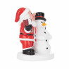 1. FC Köln Weihnachtsfigur 2er Set Weihnachtsmann und Schneemann