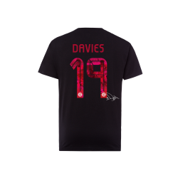 FC Bayern München T-Shirt - Alphonso Davies - schwarz FCB Shirt, div. Größen