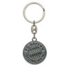 FC Bayern München Schlüsselanhänger - Logo silber - Anhänger FCB