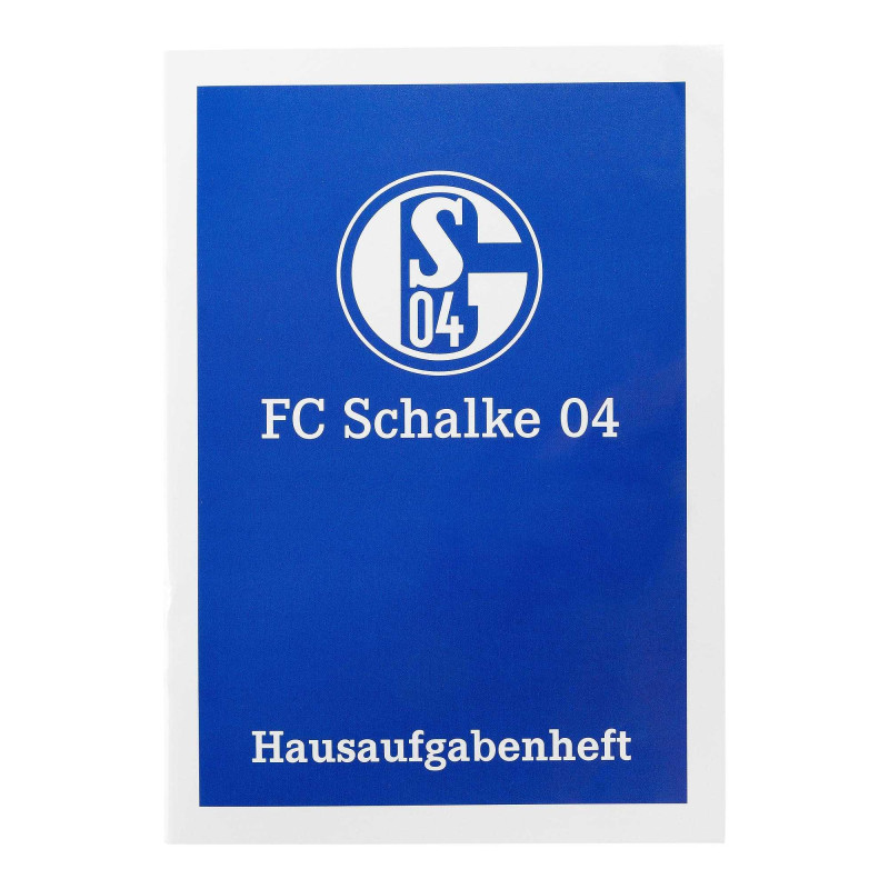 FC Schalke 04 Hausaufgabenheft - Logo - Schulheft A5 Heft S04