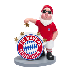 FC Bayern München Gartenzwerg - 5 Sterne - Zwerg garden gnom FCB