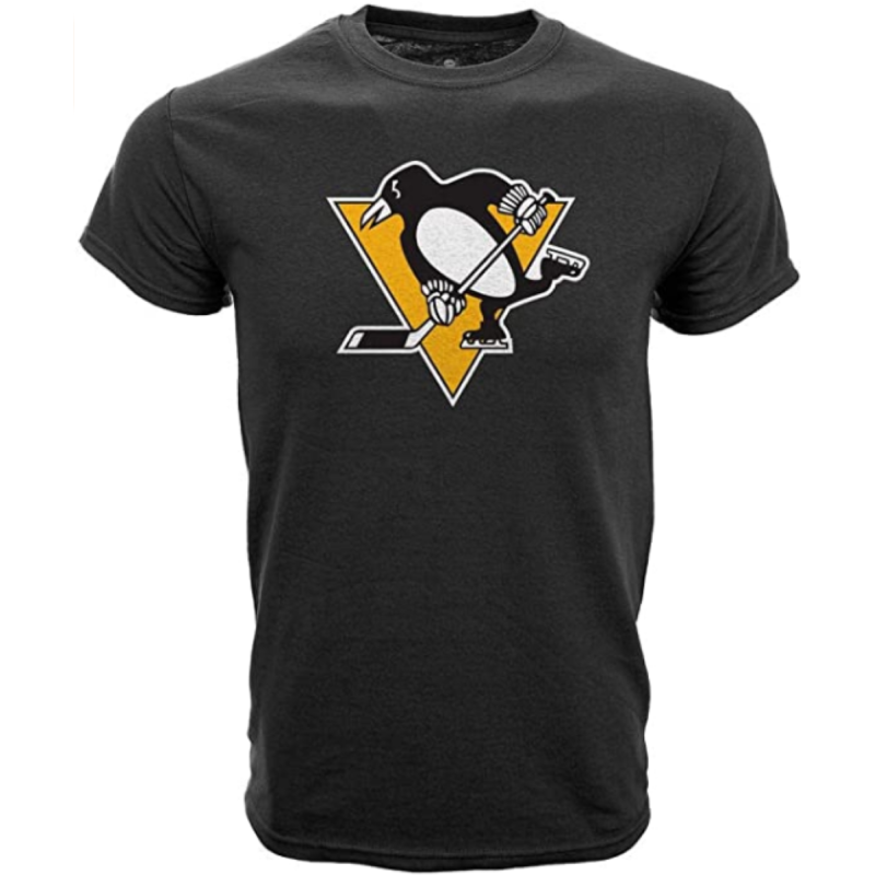 Levelwear NHL Pittsburgh Penguins T-Shirt - Core Logo - schwarz Shirt - diverse Größen