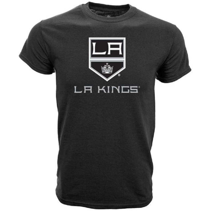 Levelwear NHL Los Angeles Kings T-Shirt - Core Logo - schwarz Shirt - div. Größen