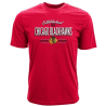 Levelwear NHL Chicago Blackhawks T-Shirt - Crowned  - rot Shirt Größe L / XL